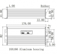 креслення контролер KUNTENG KT48ZWSR 30A 48V