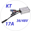 Контролер KUNTENG 17A 36/48V 350/500W (LCD +світло)