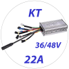 Контролер KUNTENG 22A, 36/48V 500/700W (LCD +світло)