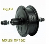 зображення задній редукторний мотор для електровелосипеда mxus xf15c